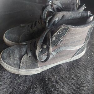 Vans Black High-Top Sneakers